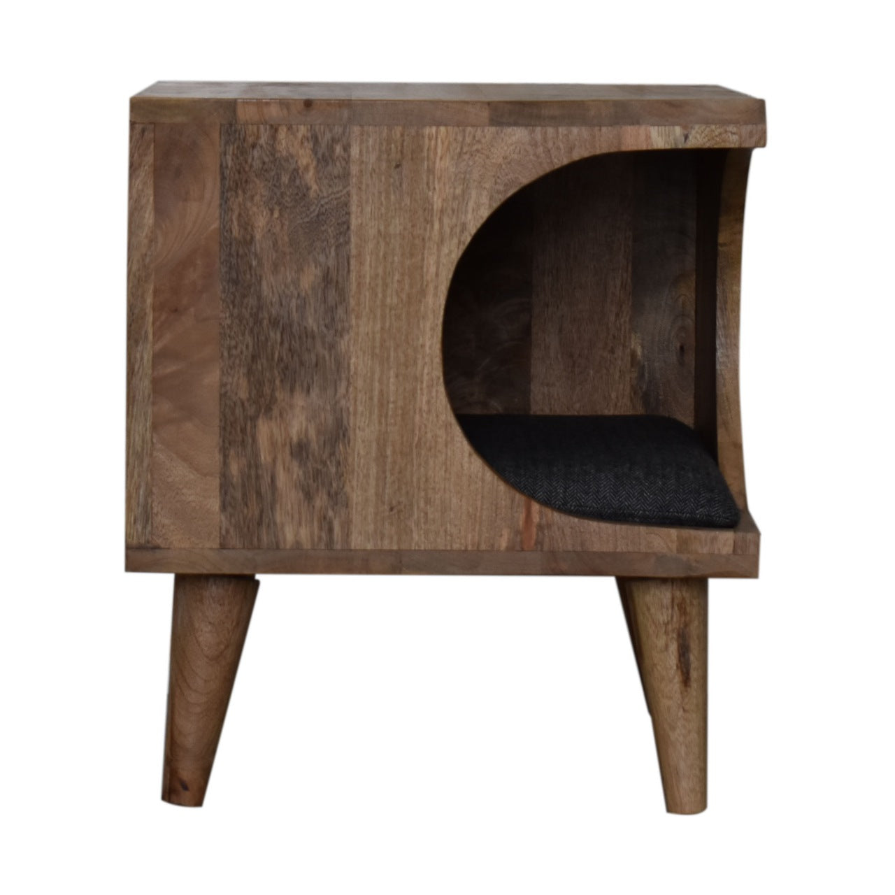 Nordic Cut-out Pet Bed - Wood Velvet