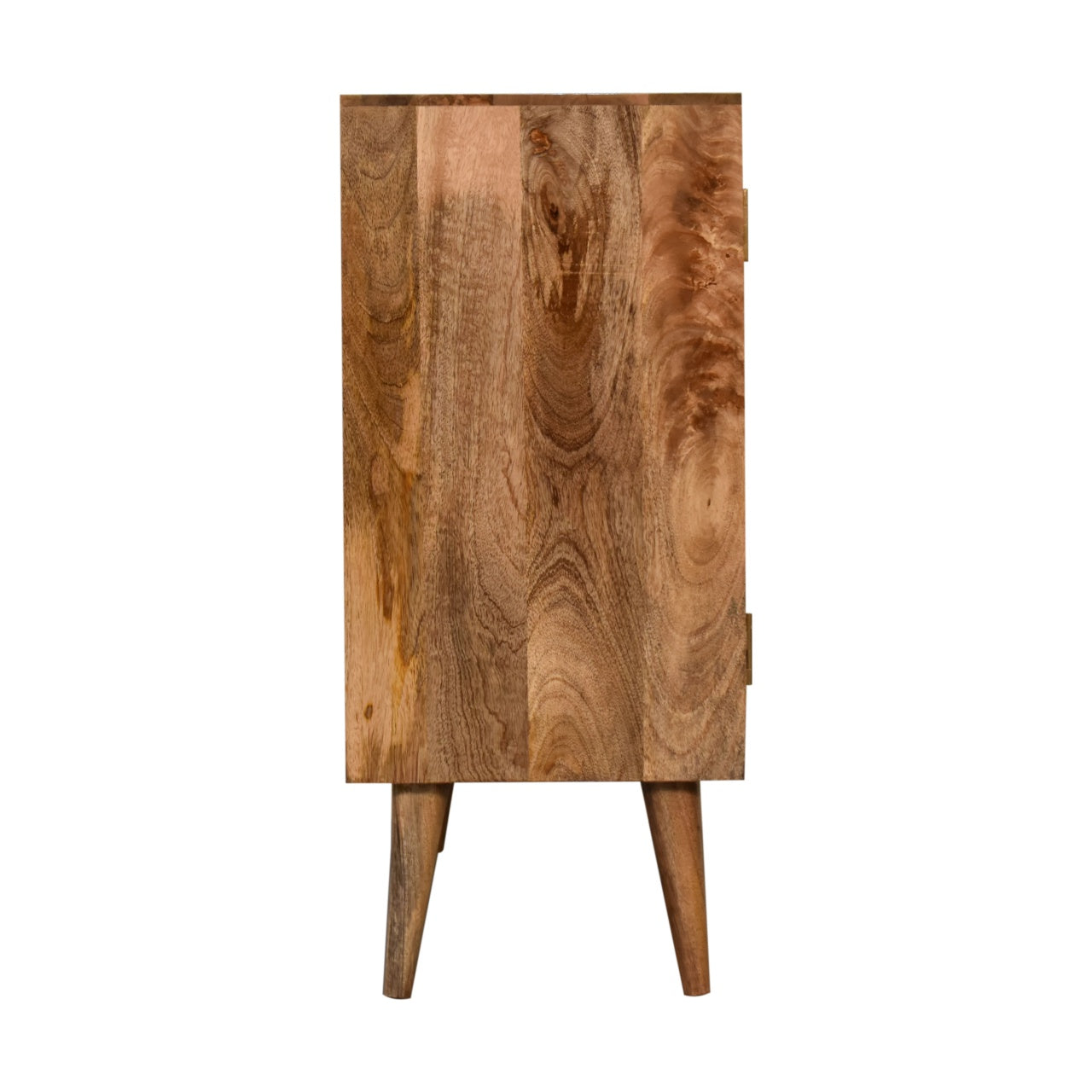 Nordic "Close-knit" Woven Leaf Storage Cabinet - Wood Velvet