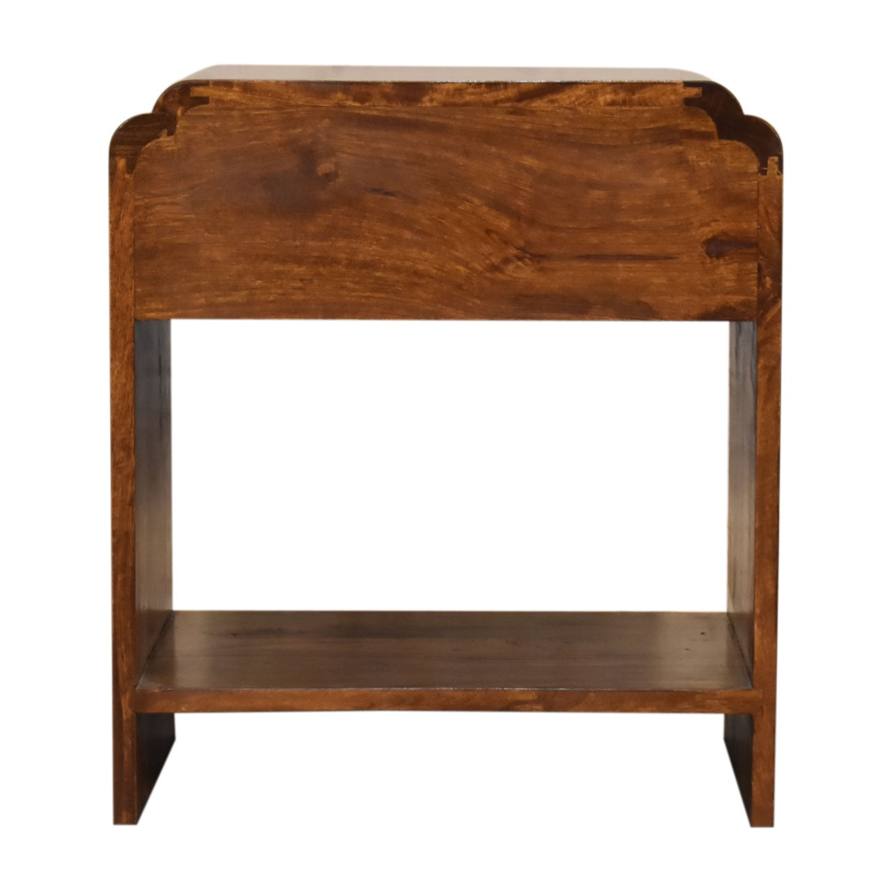 Newton Chestnut Bedside Table - Wood Velvet