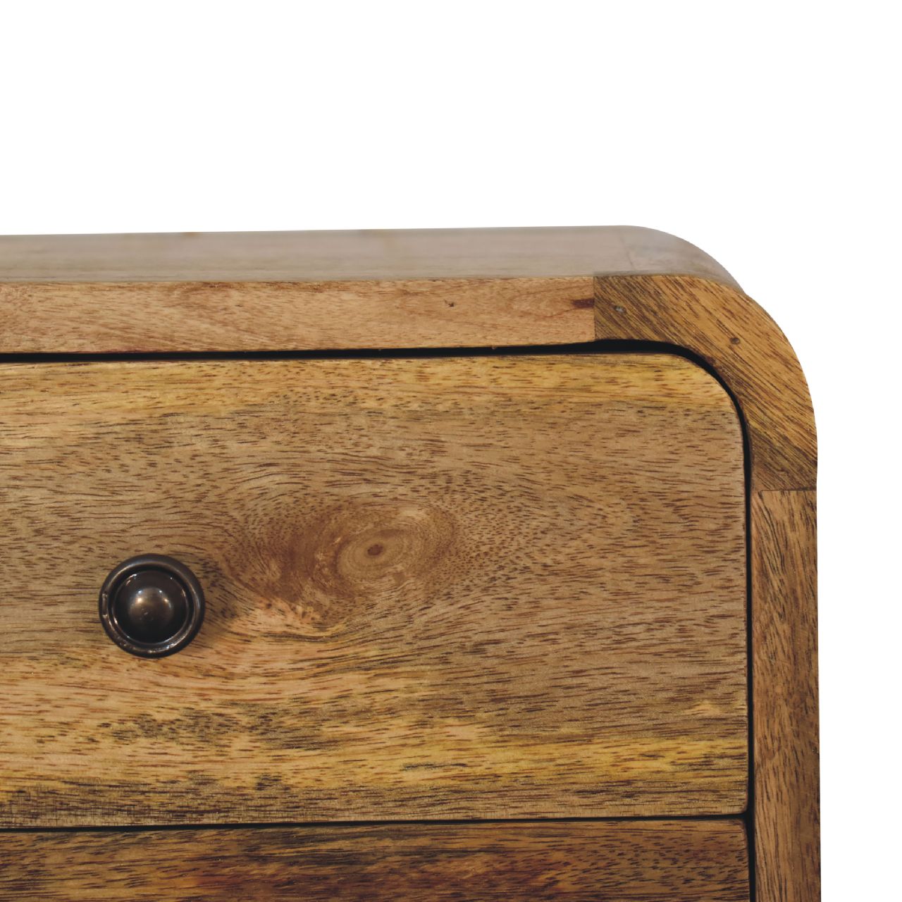 Floating Mini Bedside Cabinet - Wood Velvet