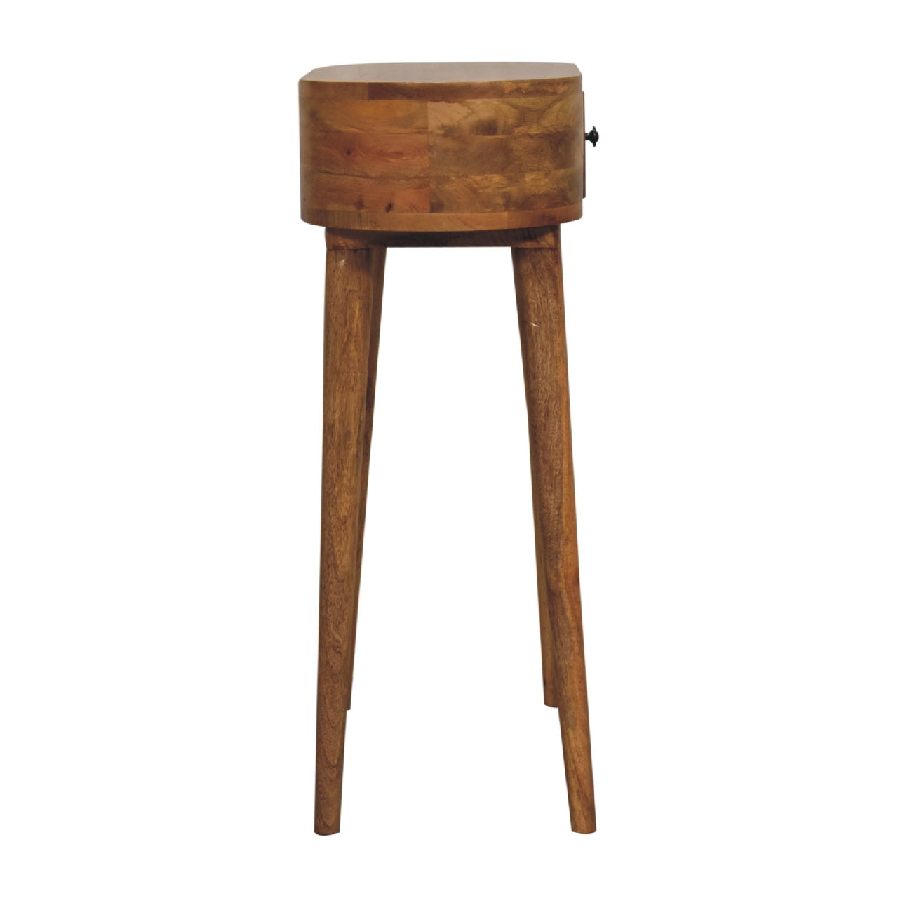 Mini Albion Oak Console Table - Wood Velvet