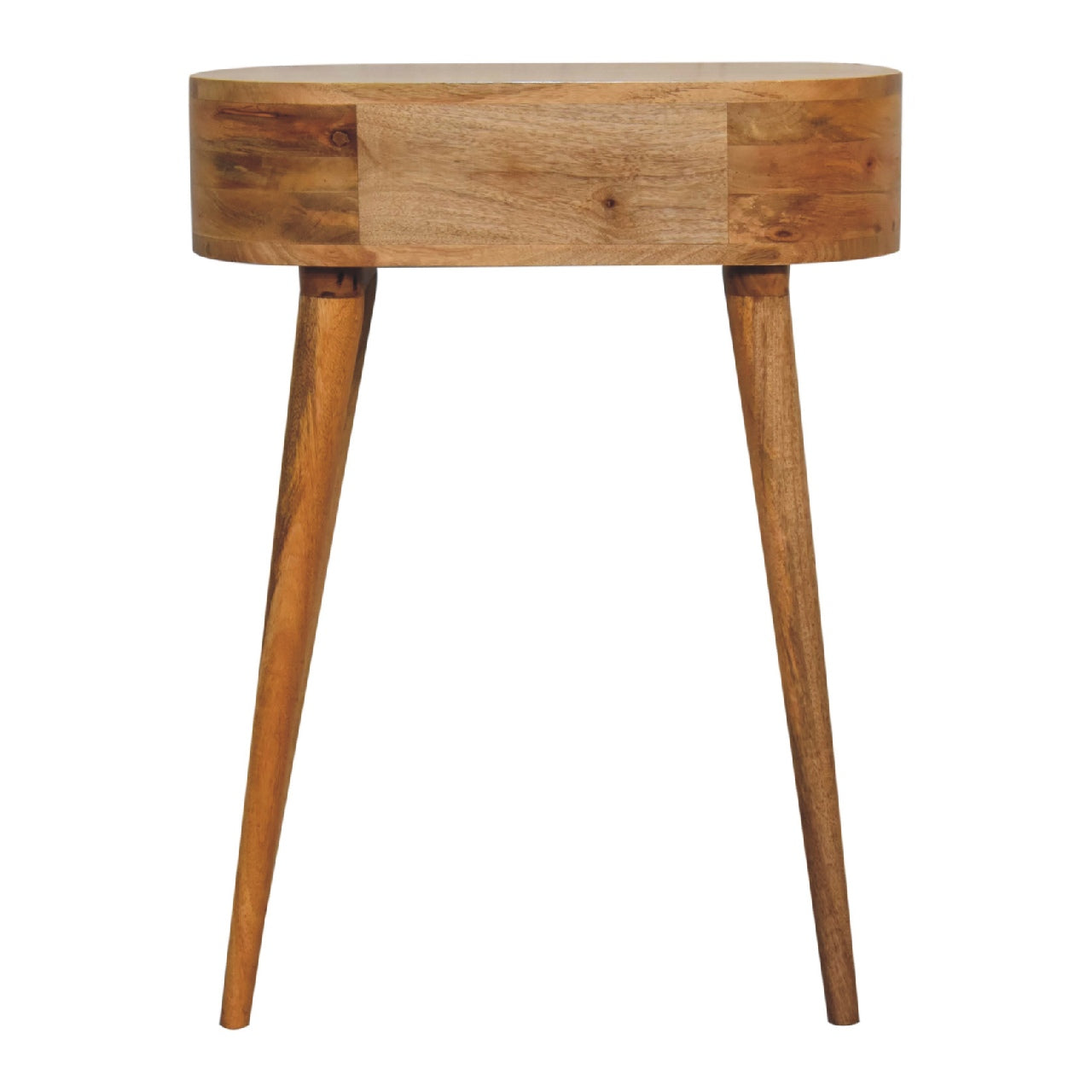 Mini Albion Oak Console Table - Wood Velvet