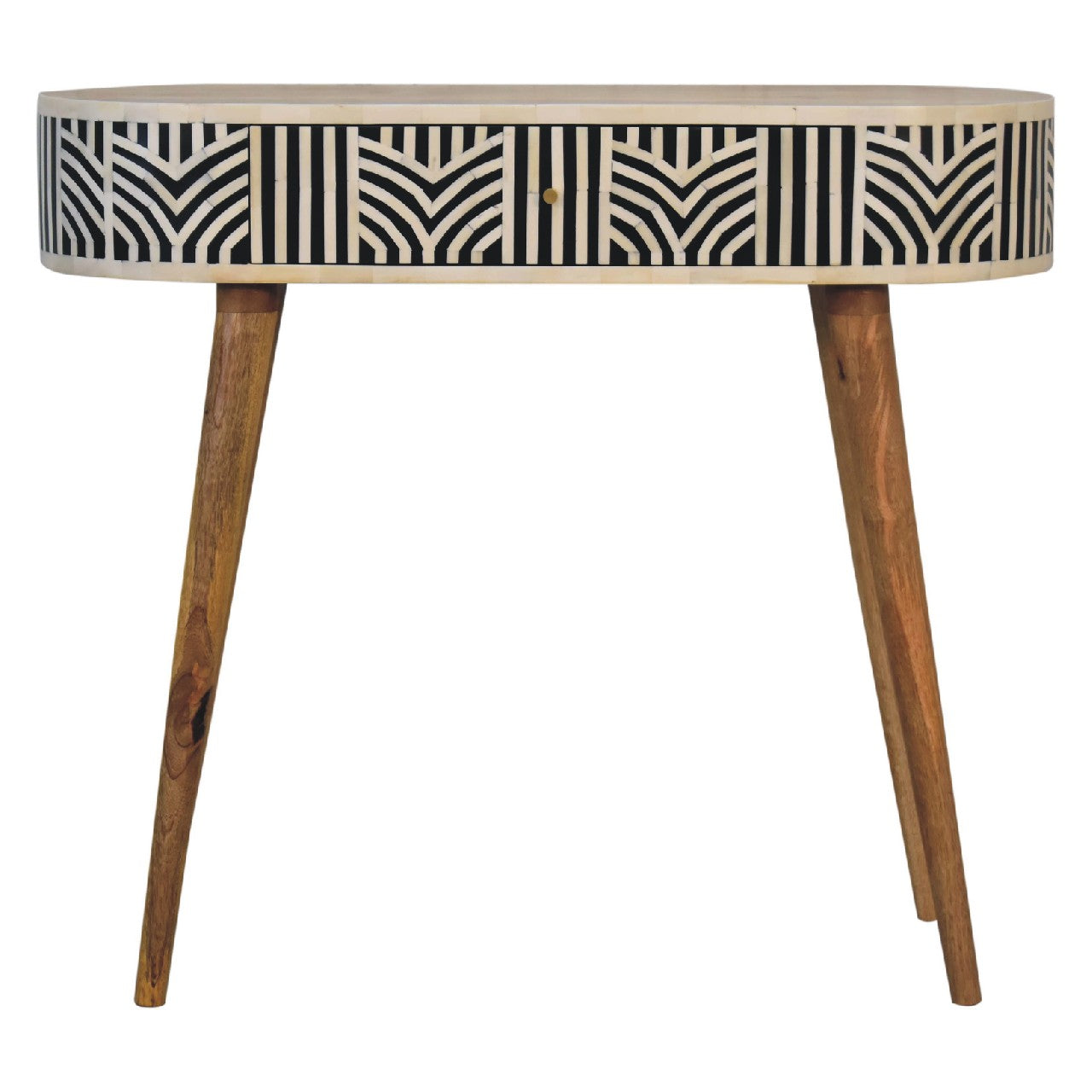 Edessa Bone Inlay Console Table - Wood Velvet