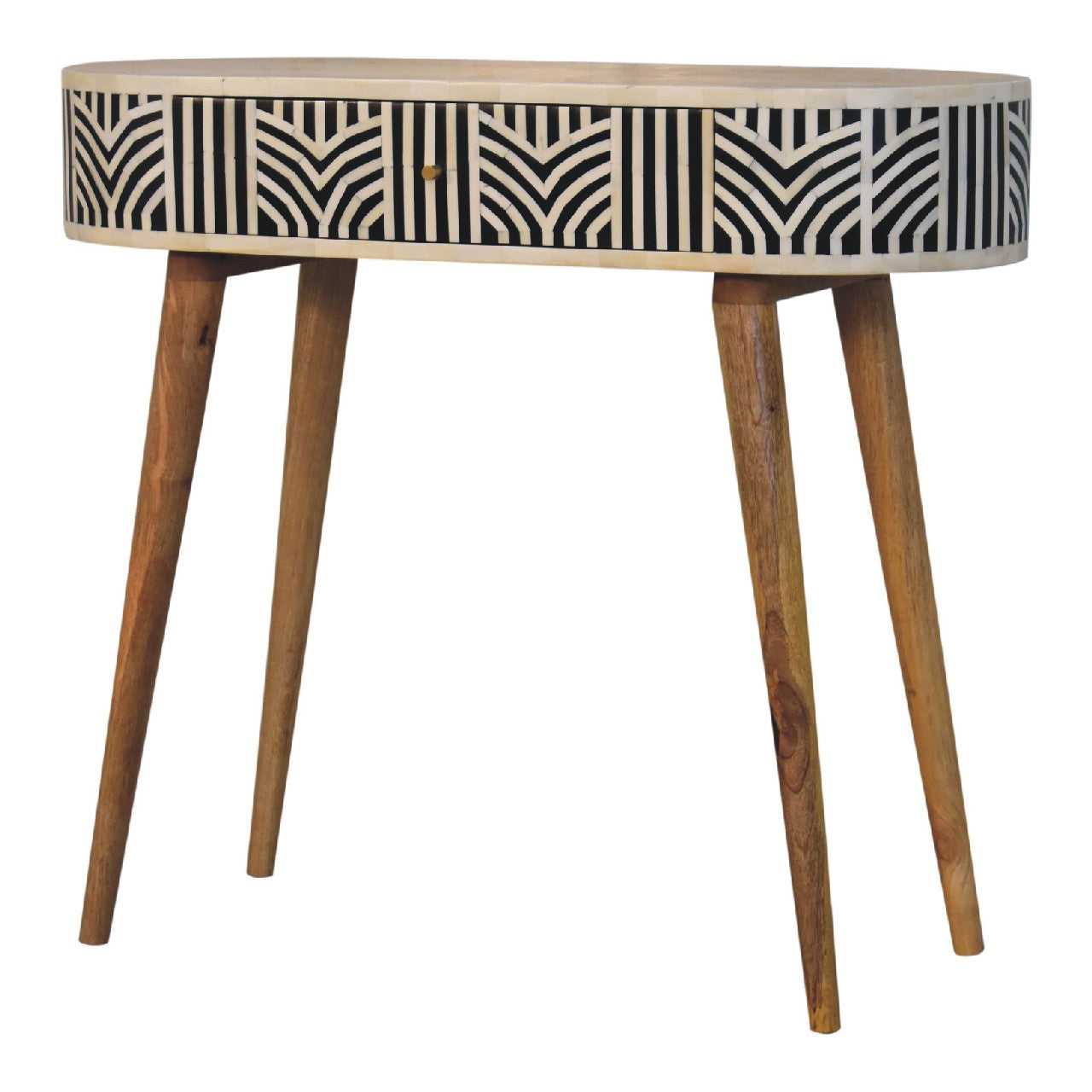 Edessa Bone Inlay Console Table - Wood Velvet