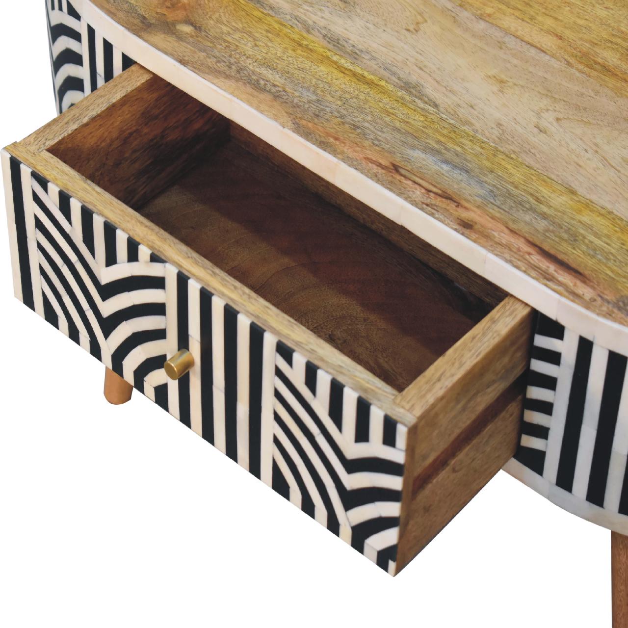 Edessa Bone Inlay Coffee Table - Wood Velvet