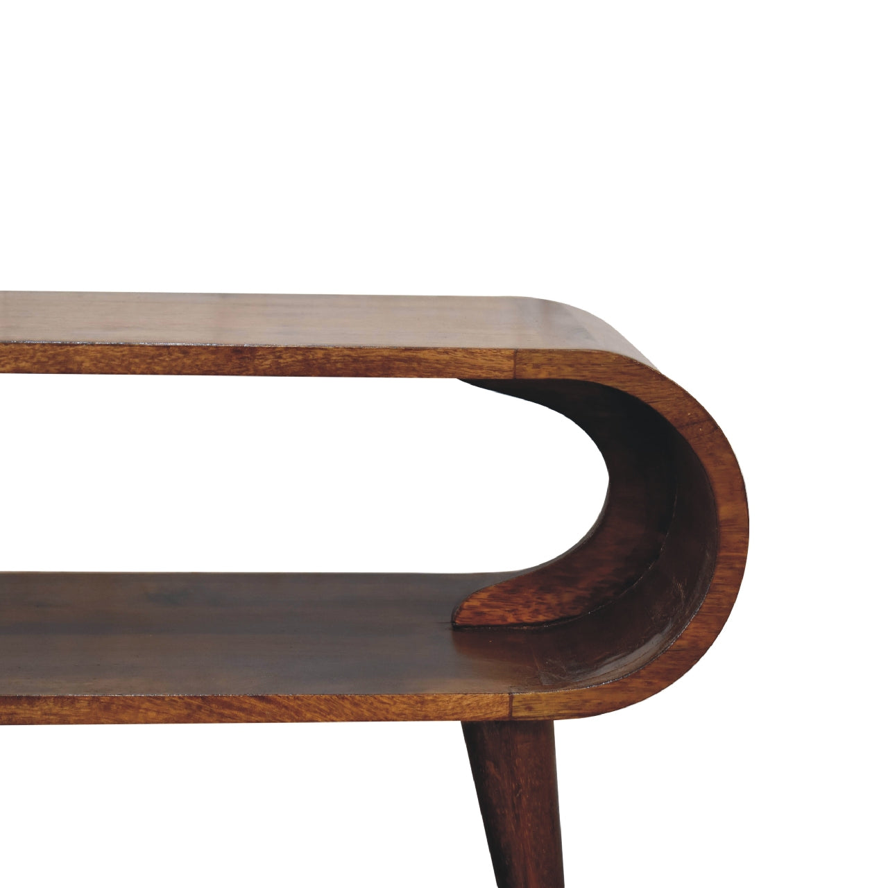 Amaya Nordic Style Coffee Table - Wood Velvet