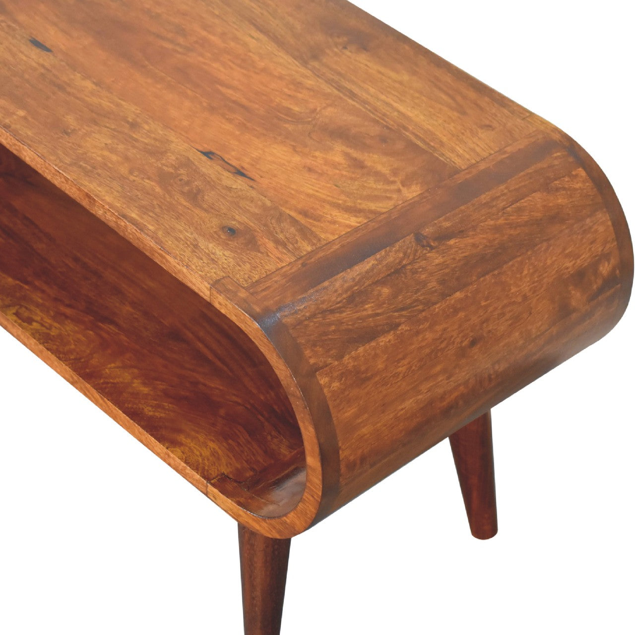 Amaya Nordic Style Coffee Table - Wood Velvet