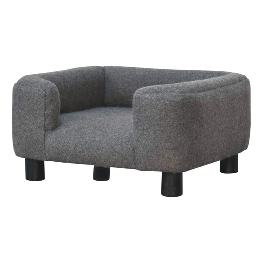 Tweed Pet Sofa Bed - Wood Velvet