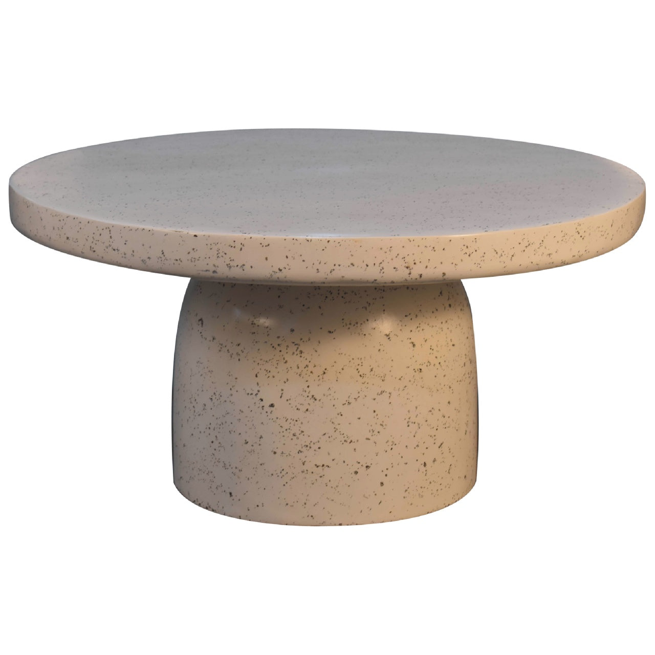Circular Terrazzo Coffee Table - Wood Velvet