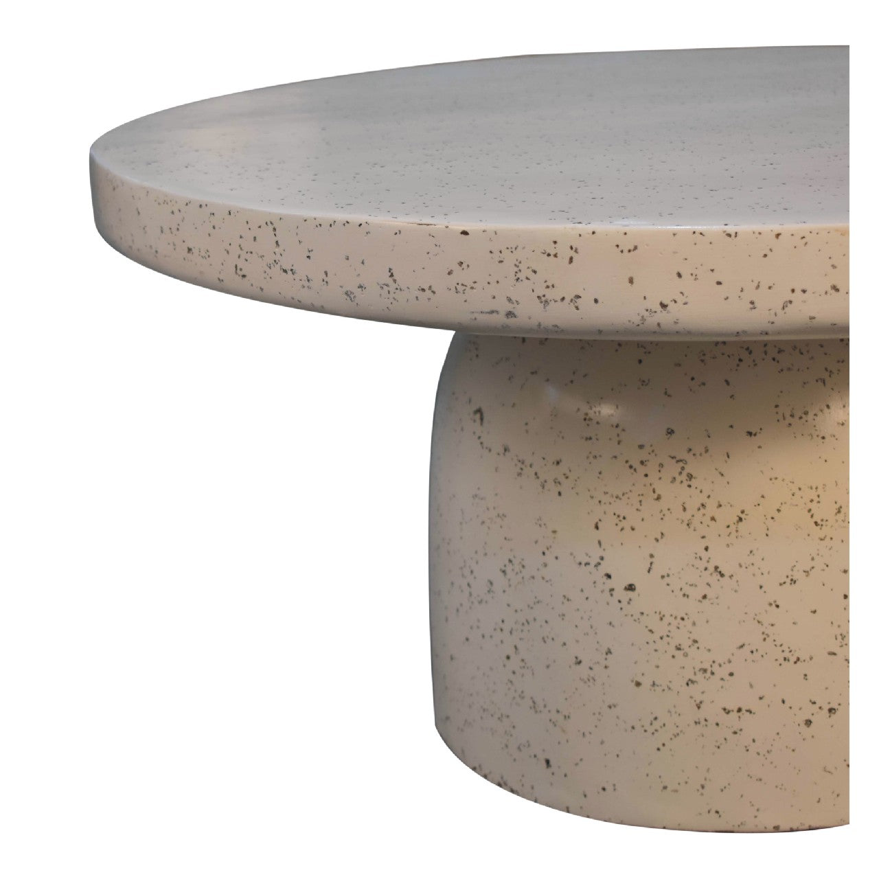 Circular Terrazzo Coffee Table - Wood Velvet