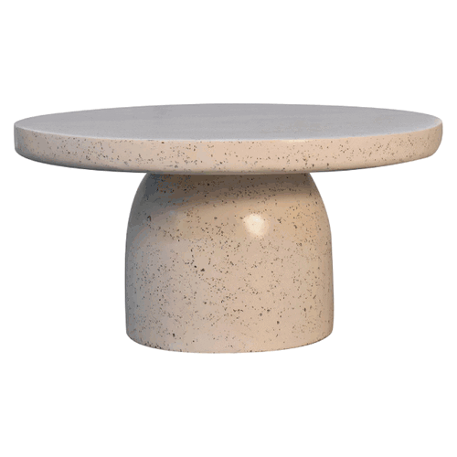 Circular Terrazzo Coffee Table - Wood Velvet