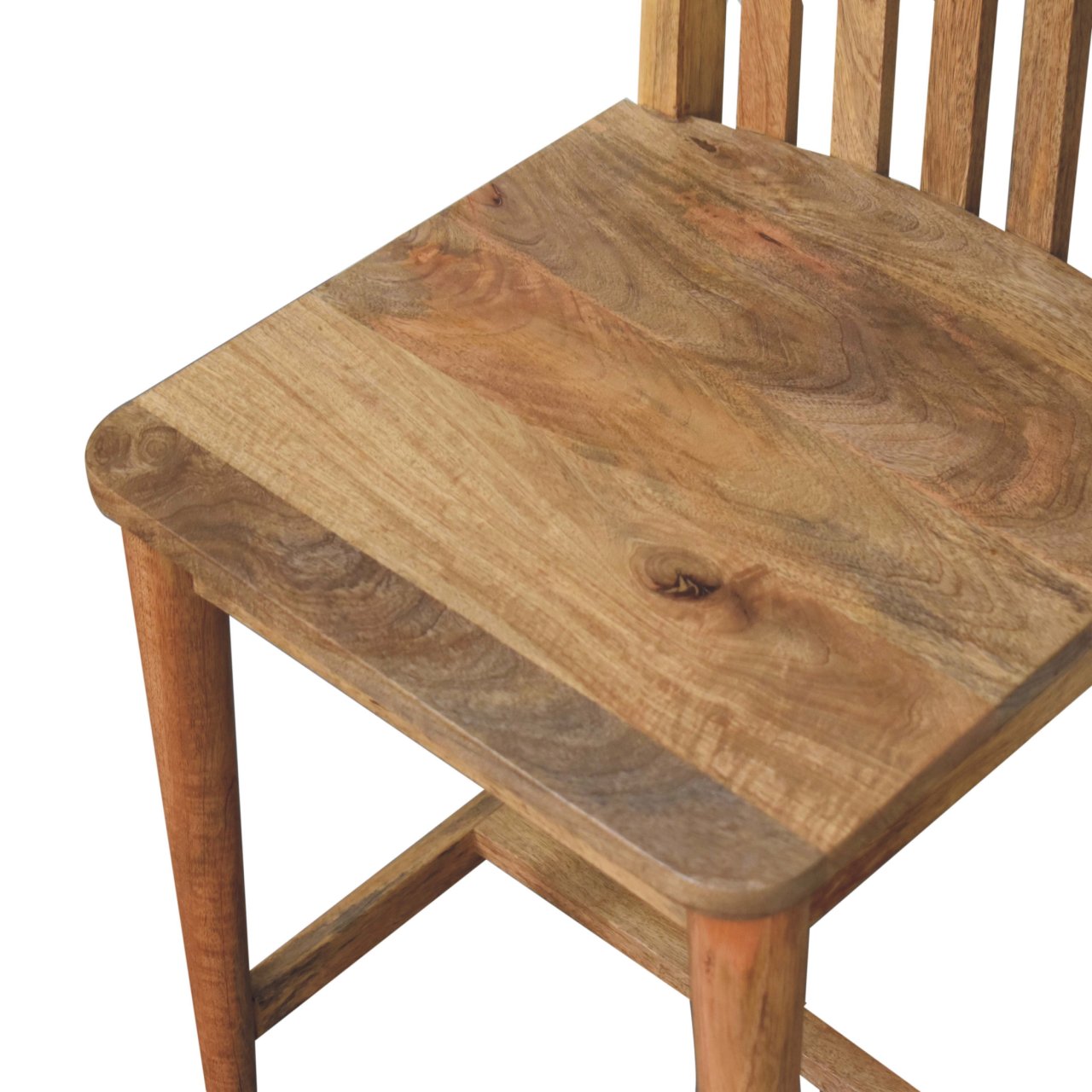 Crafted Solid Mango Wood Dining Chair | Japanese design | Artisan Range | Wood Velvet
