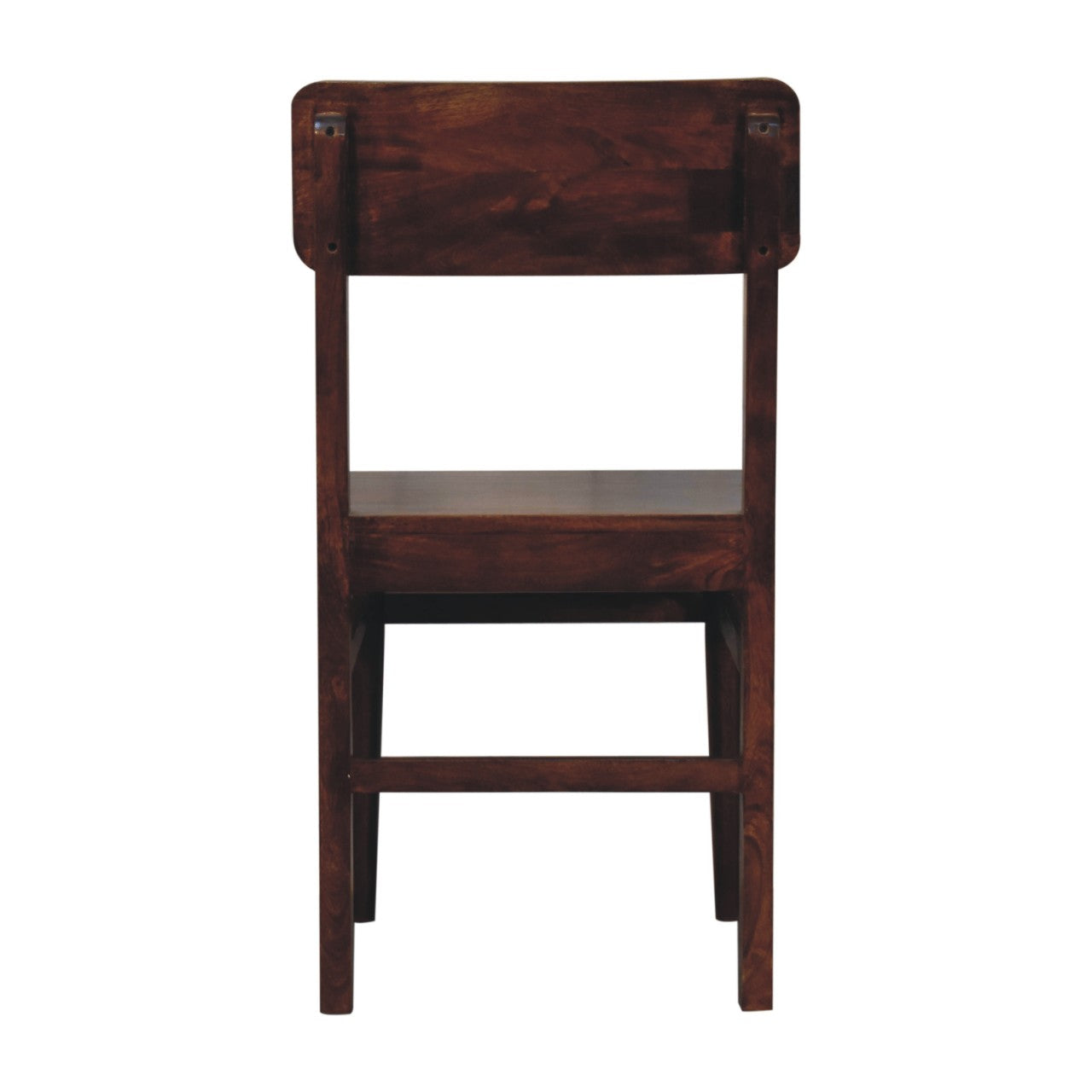 The Classic Chestnut Solid Wood Dining Chair | Artisan Crafted | Wood Velvet