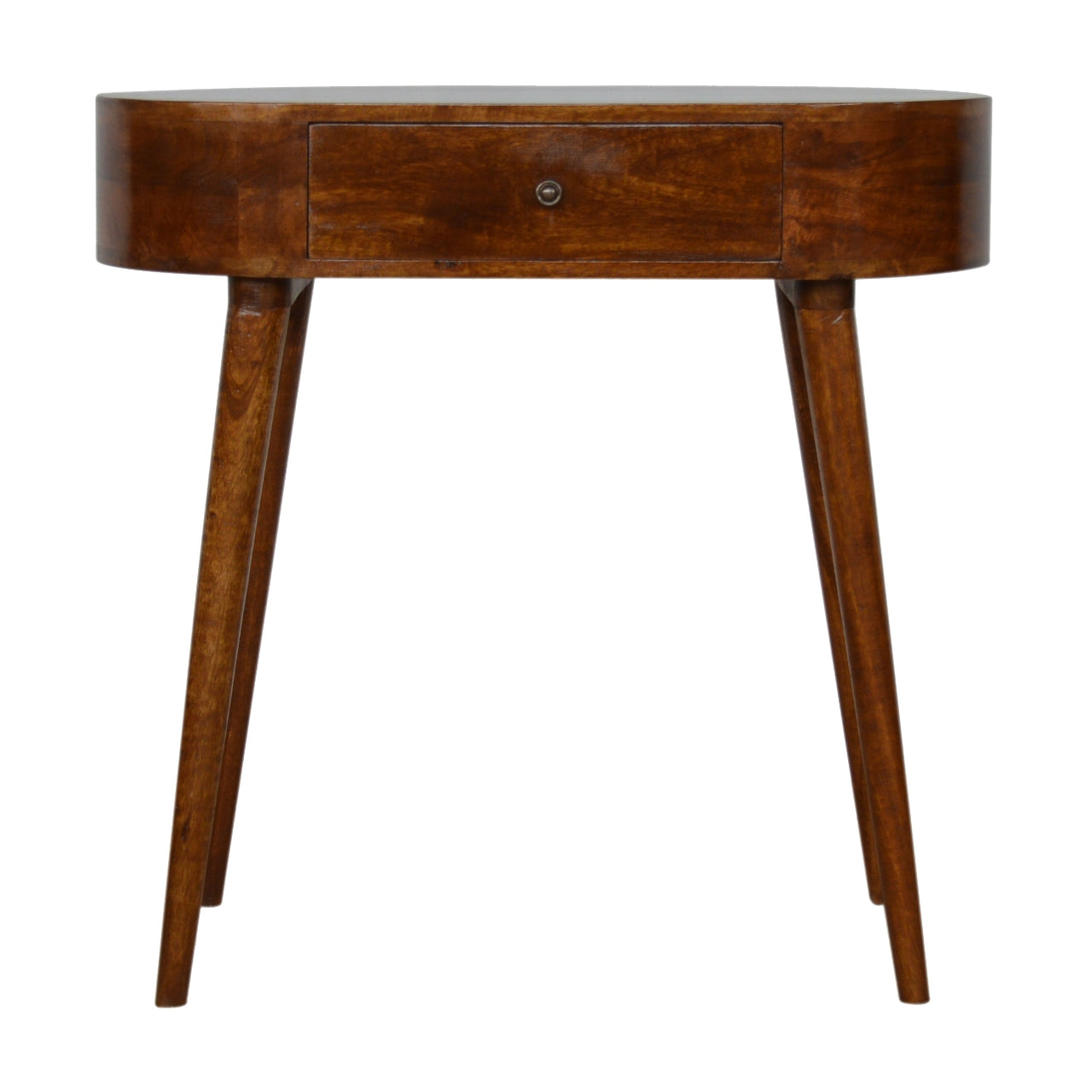 Albion Chestnut Console Table - Wood Velvet