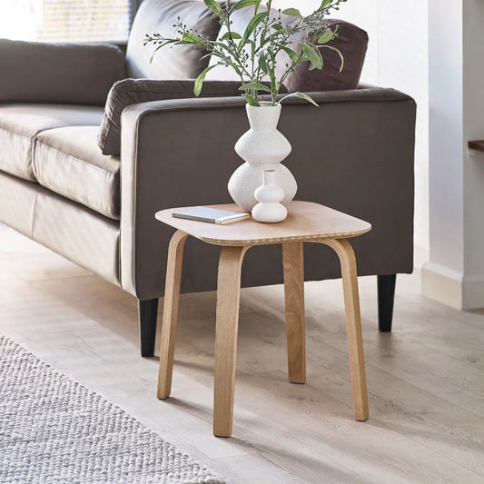 Julian Bowen Kaito Side Table - Wood Velvet