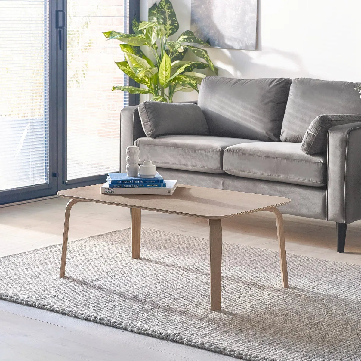 Julian Bowen Kaito Coffee Table - Wood Velvet