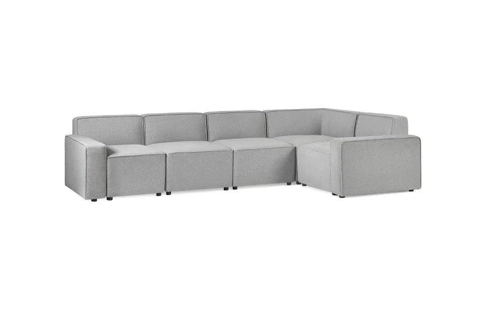 Julian Bowen Sectional Sofa Corner Unit | Lago collection - Wood Velvet