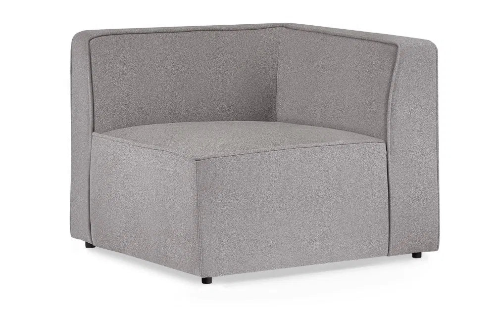 Julian Bowen Sectional Sofa Corner Unit | Lago collection - Wood Velvet