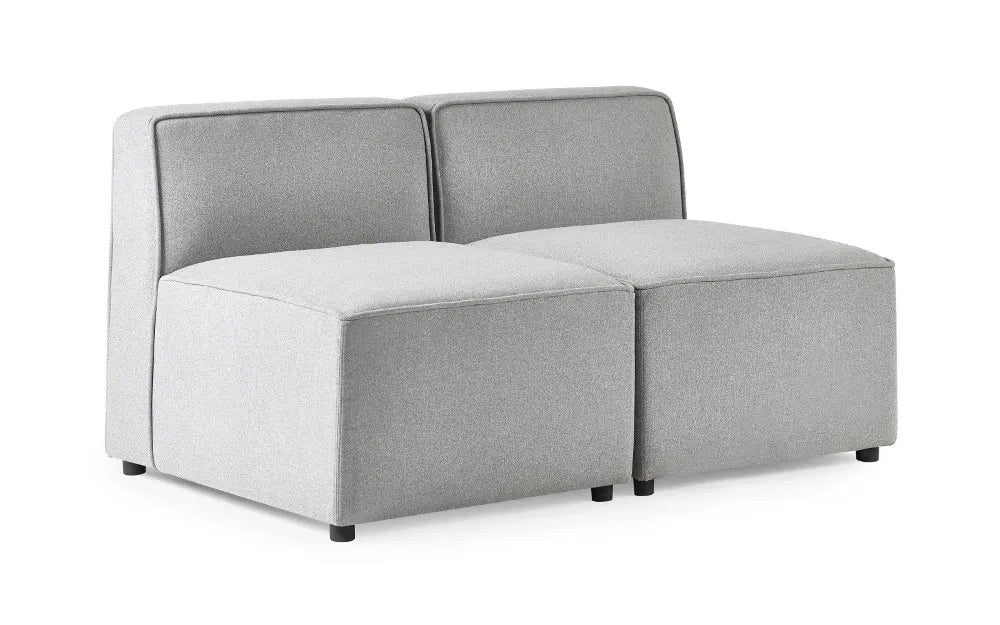 Julian Bowen Combination Sofa Single Seat Sectional | Lago collection - Wood Velvet