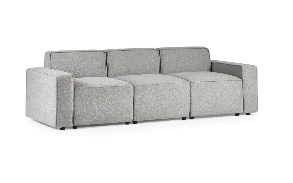 Julian Bowen Combination Sofa Single Seat Sectional | Lago collection - Wood Velvet