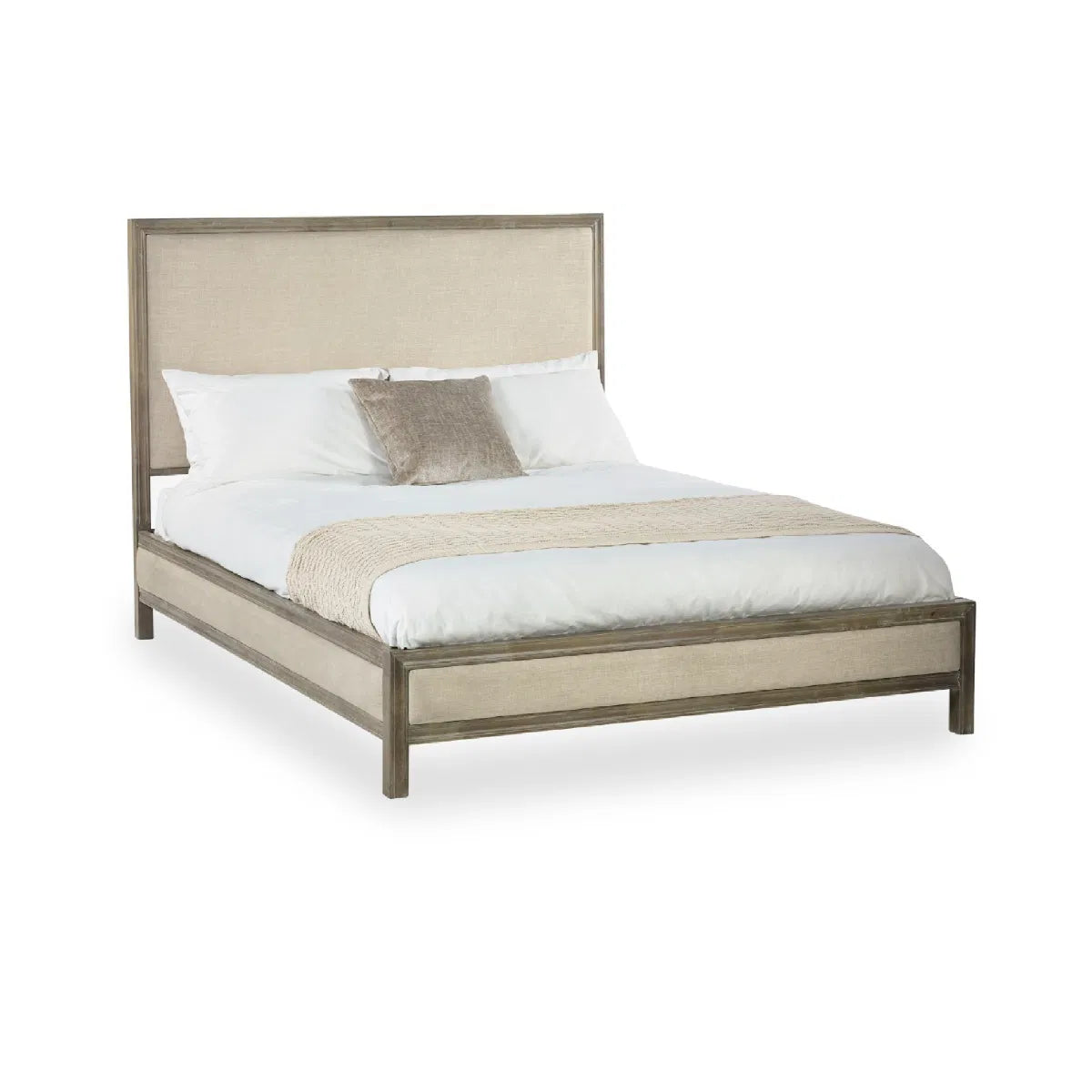 Julian Bowen Limed Oak Lucie Bedframe - Wood Velvet