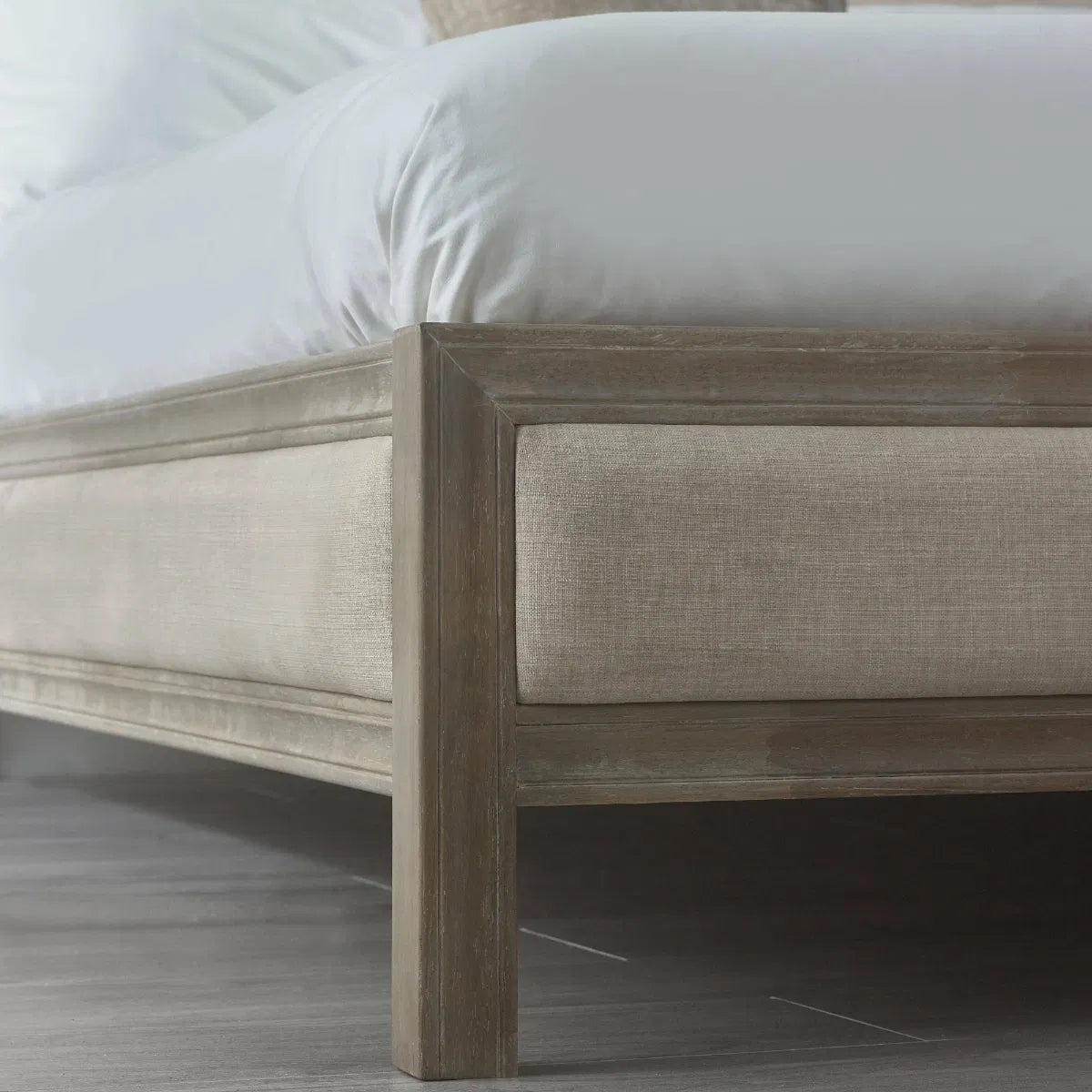 Julian Bowen Limed Oak Lucie Bedframe - Wood Velvet