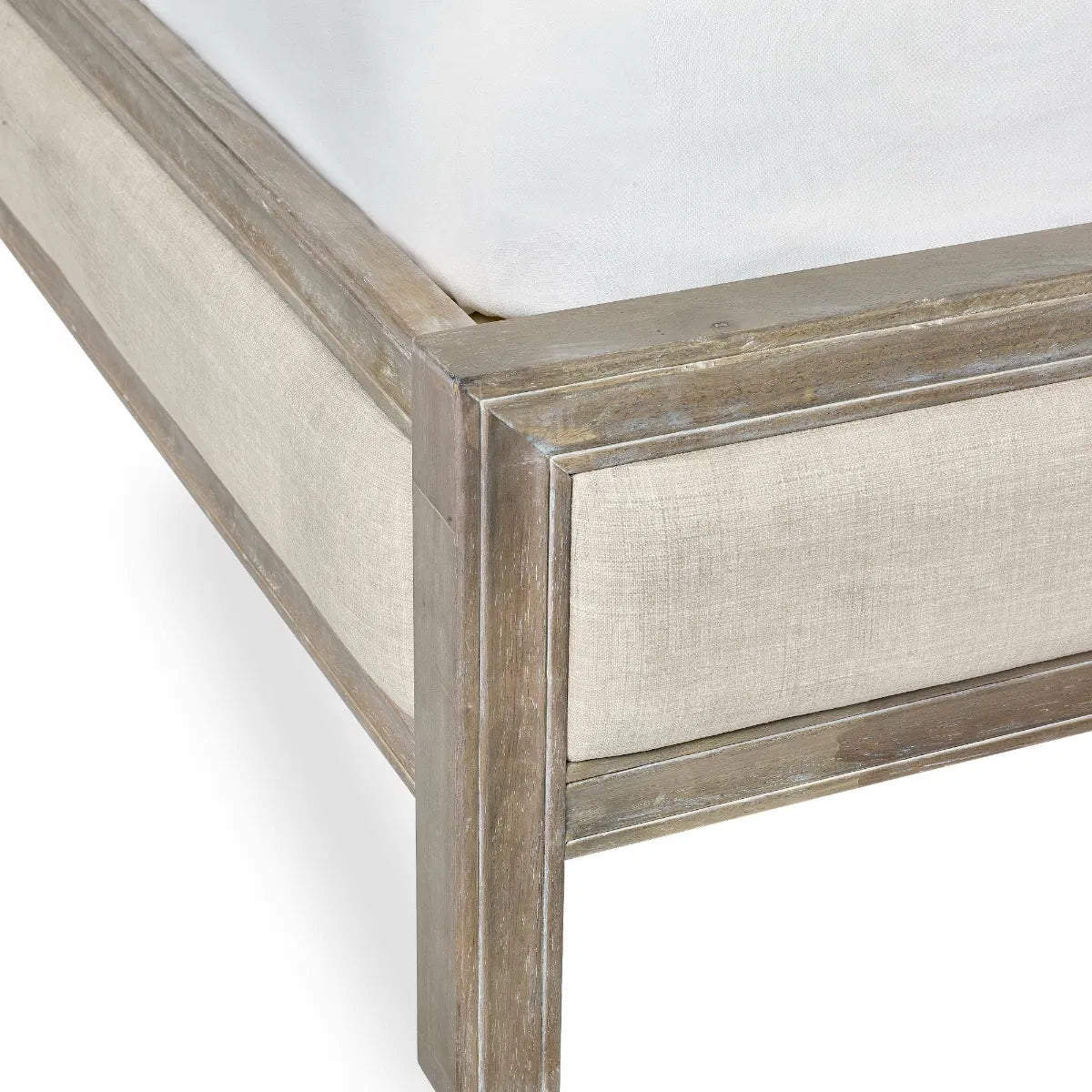 Julian Bowen Limed Oak Lucie Bedframe - Wood Velvet