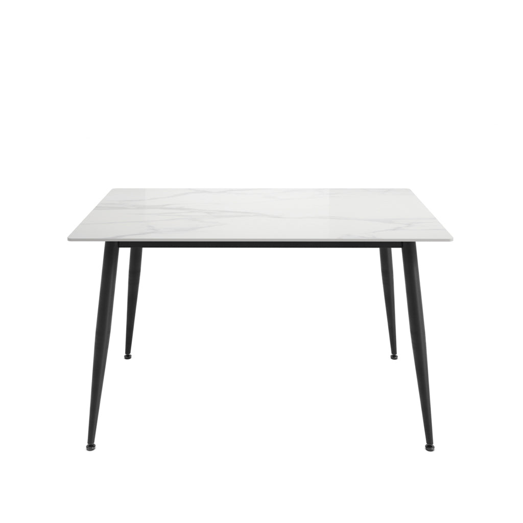 Luna Marble Effect Dining Set By LPD Essentials - Wood Velvet