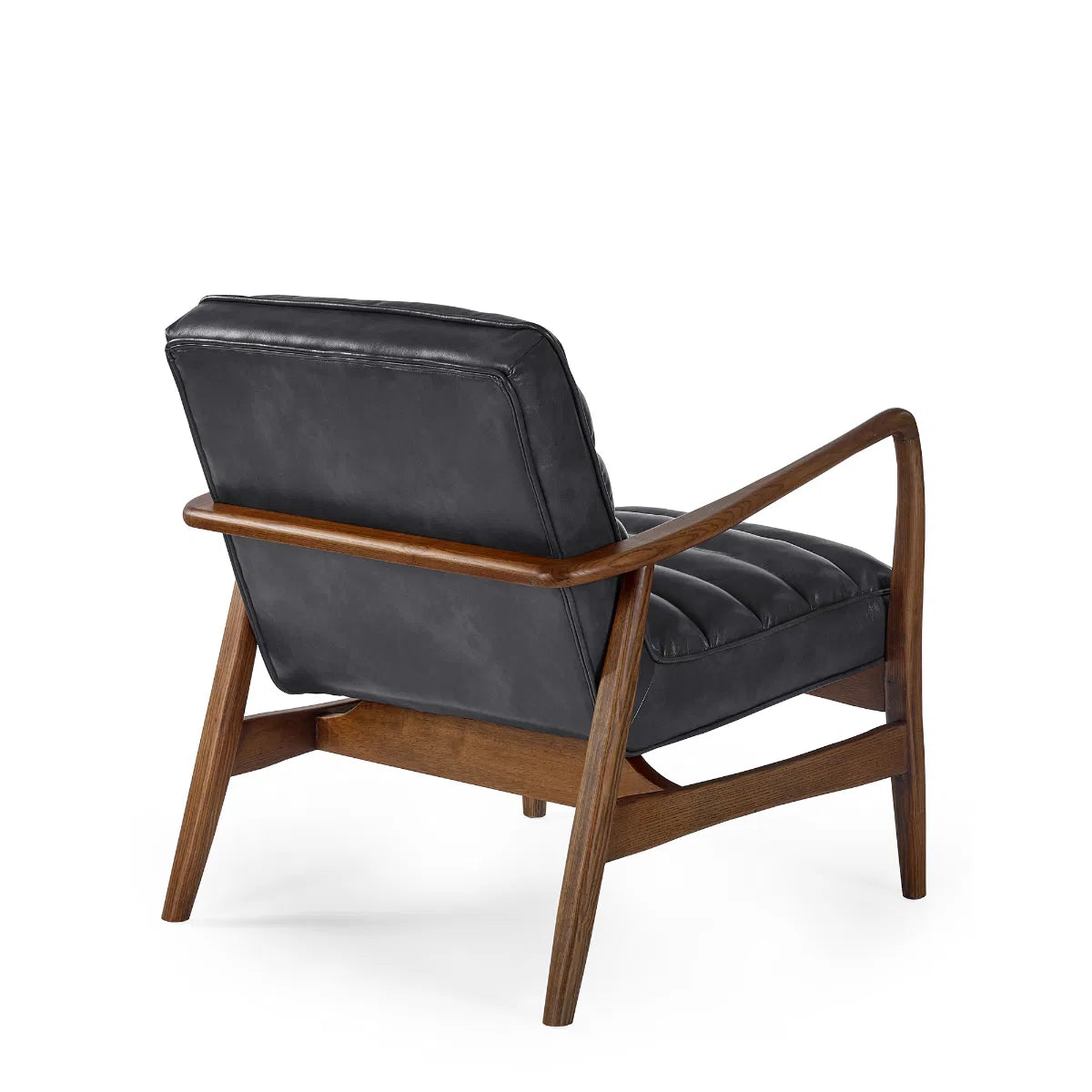 Julian Bowen Marshall Ribbed Accent Chair - Wood Velvet