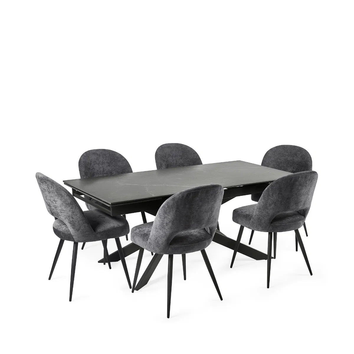 Extending Ceramic Dining Table | Osaka | Julian Bowen