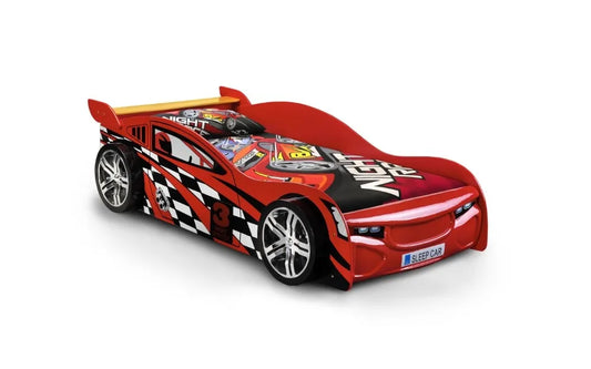 Julian Bowen Scorpion Race-car Bed - Wood Velvet