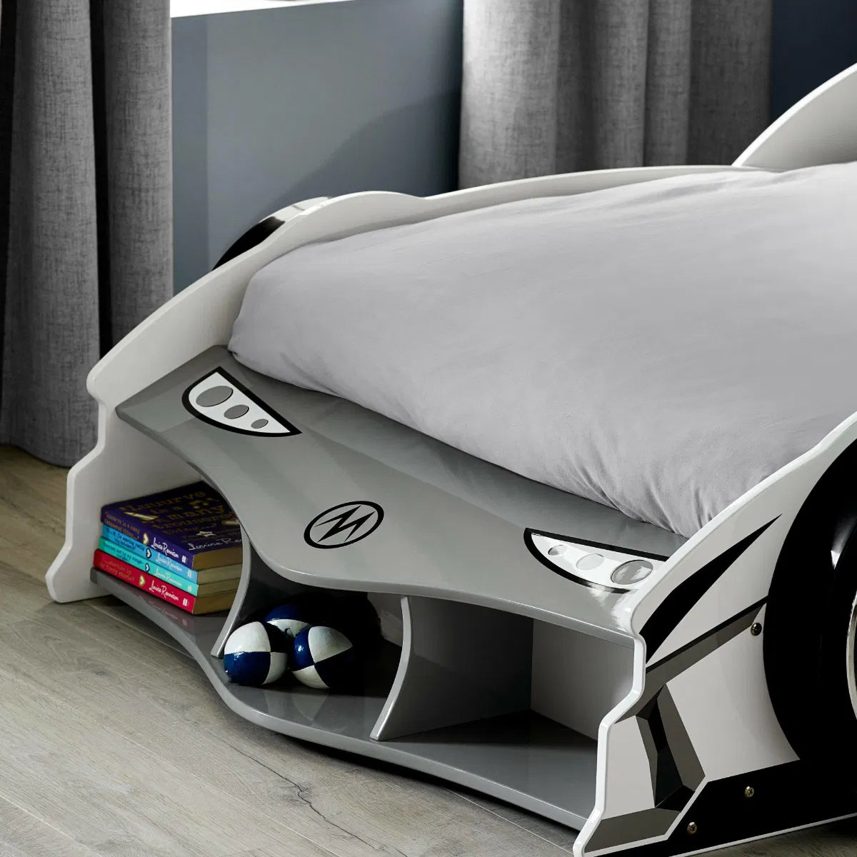 Kids Racer Car Bed | Storm | Julian Bowen