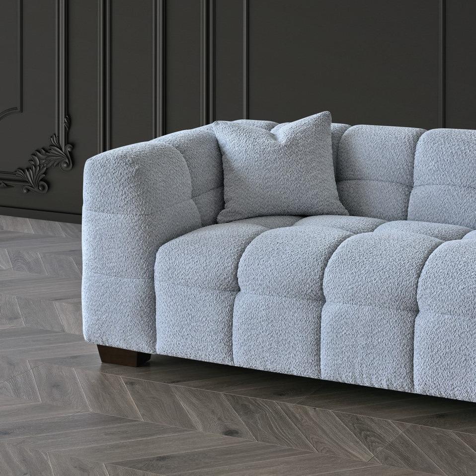 Tribeca Range in Pearl Boucle - Wood Velvet
