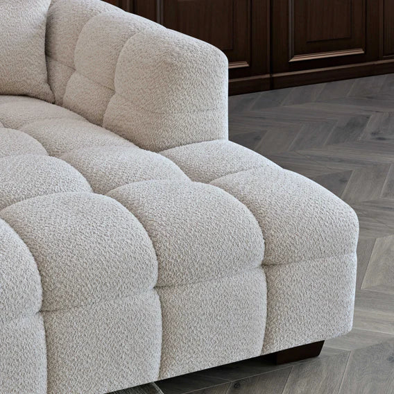 Tribeca Range in Oatmeal Boucle - Wood Velvet