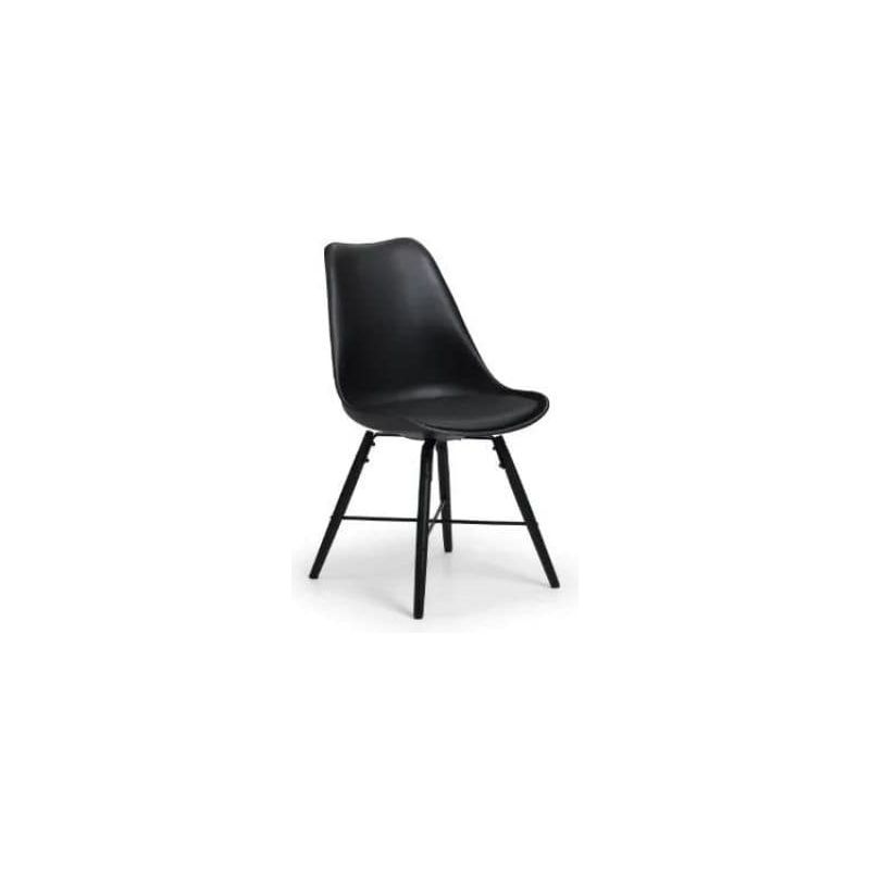 Cari Curved Dining Chair - Wood Velvet