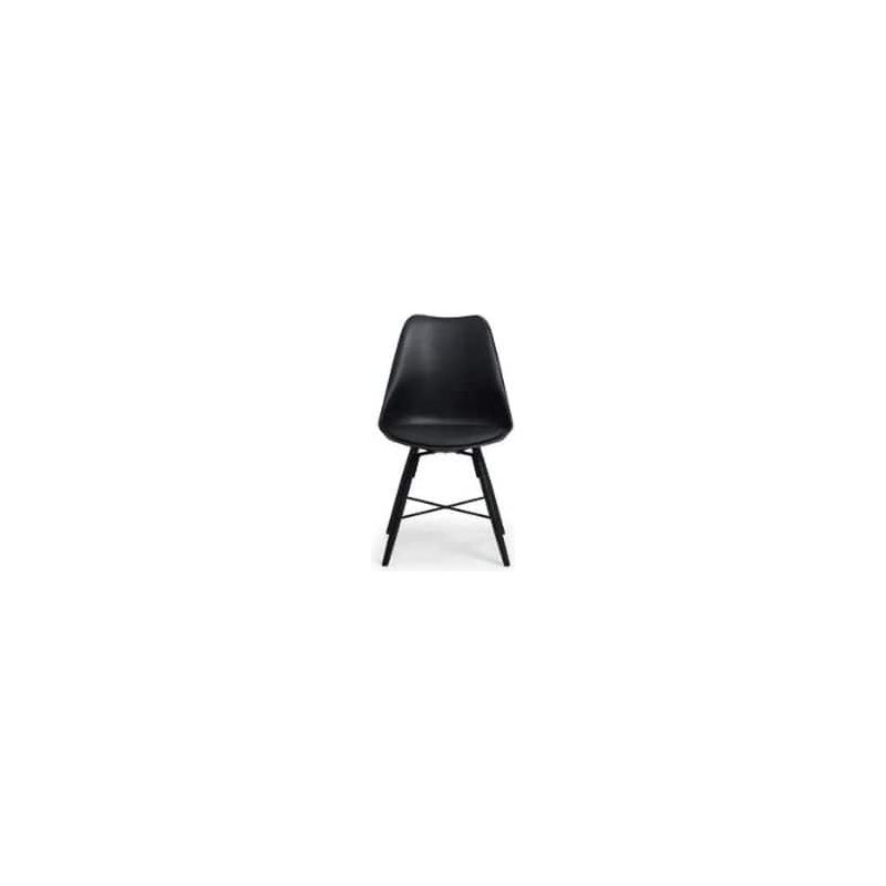 Cari Curved Dining Chair - Wood Velvet