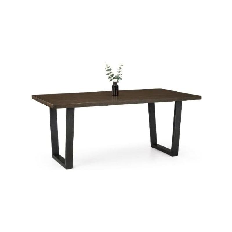 New York Industrial Rectangular Dining Table - Wood Velvet