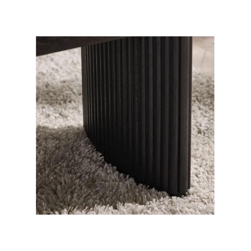Saint Louis Compact Fluted Coffee Table - Wood Velvet
