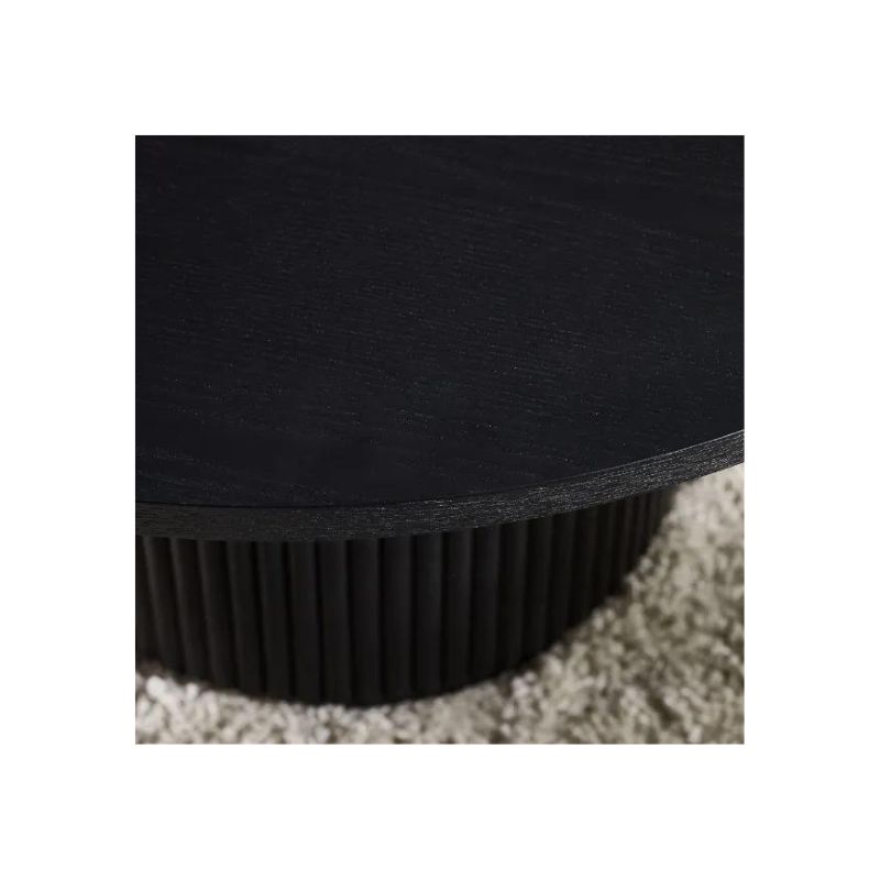 Saint Louis Fluted Coffee Table - Wood Velvet