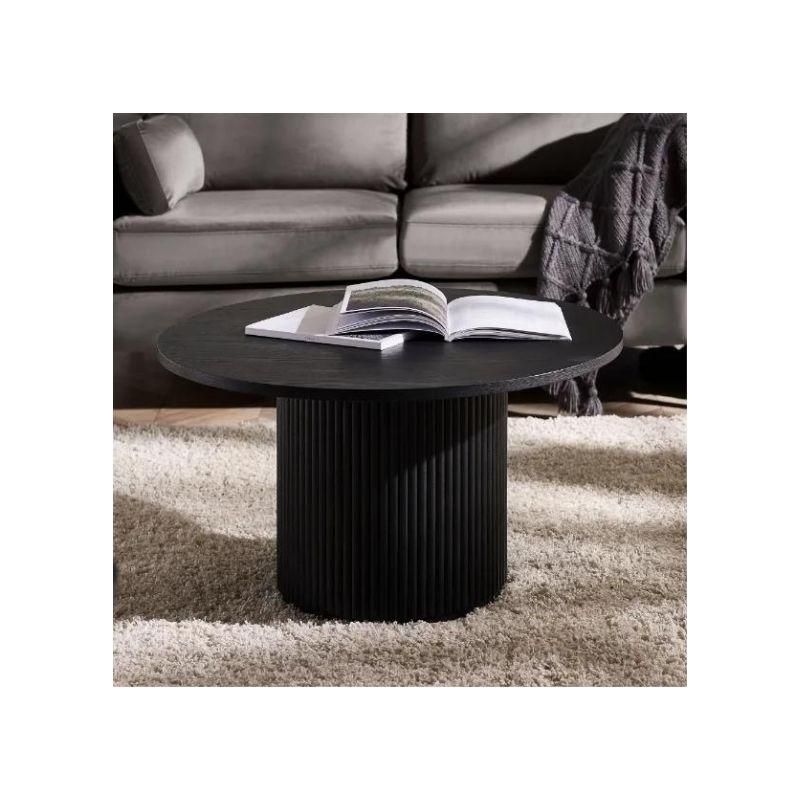 Saint Louis Fluted Coffee Table - Wood Velvet
