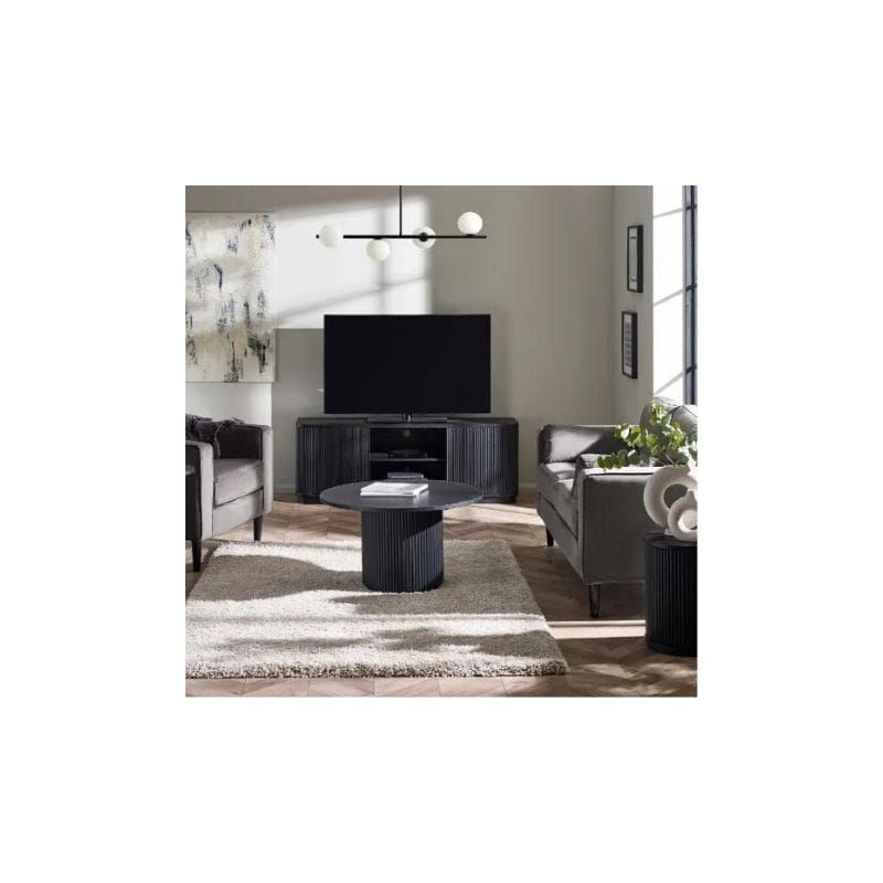 Saint Louis Fluted Coffee Table - Wood Velvet