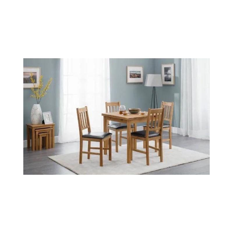Coxes Extending Dining Table - Wood Velvet