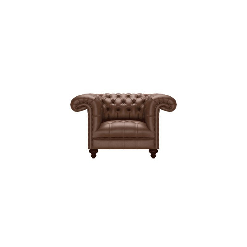 Richard Butler Allingham Traditional Leather Chesterfield - Wood Velvet