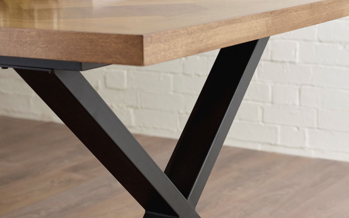 Julian Bowen Aron Dining Table - Wood Velvet