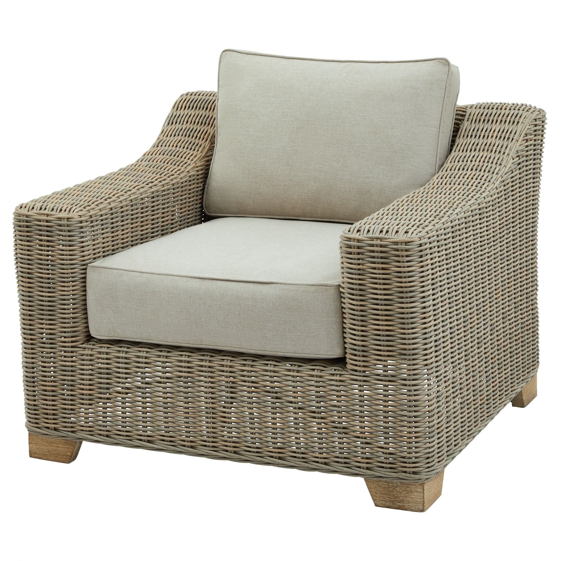 Capri Collection Outdoor Armchair (in soon) - Wood Velvet