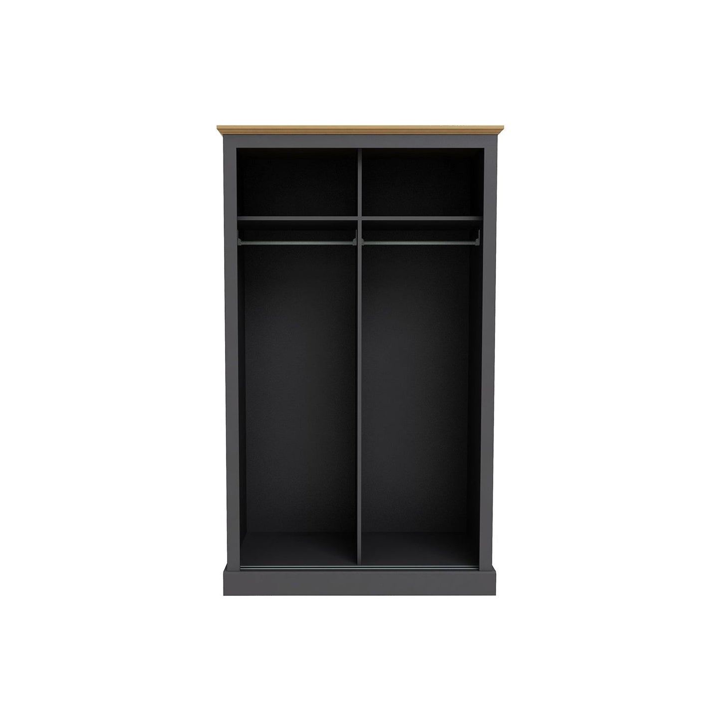 Devonshire Double Sliding Wardrobe - Wood Velvet