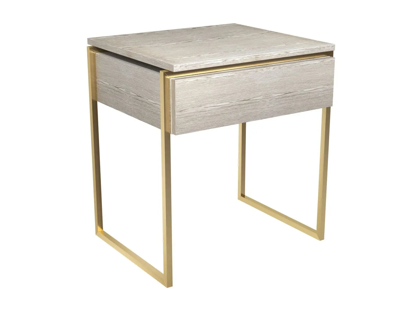 Federico Side Table Drawer By Gillmore - Wood Velvet