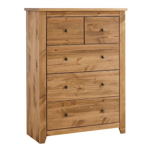 Havana Contemporary Pine Chest of Drawers - Wood Velvet