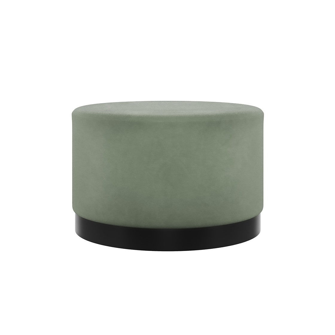 Lara Large Pouffe - Wood Velvet