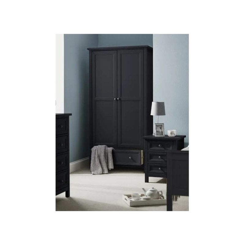 Maine Combination Wardrobe - Wood Velvet